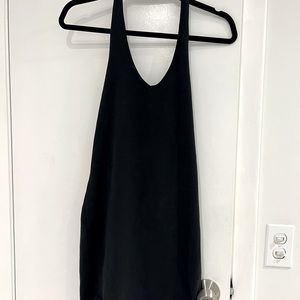 Black halter H&M dress